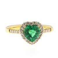 Anello Fanton Gioielli Donna in Oro Smeraldo ANOR-130-52